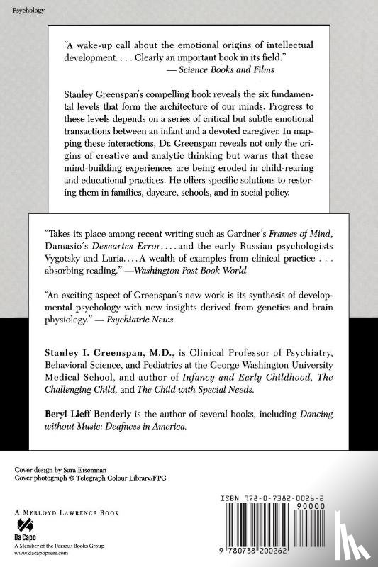 Benderly, Beryl Lieff, Greenspan, Stanley - The Growth of the Mind