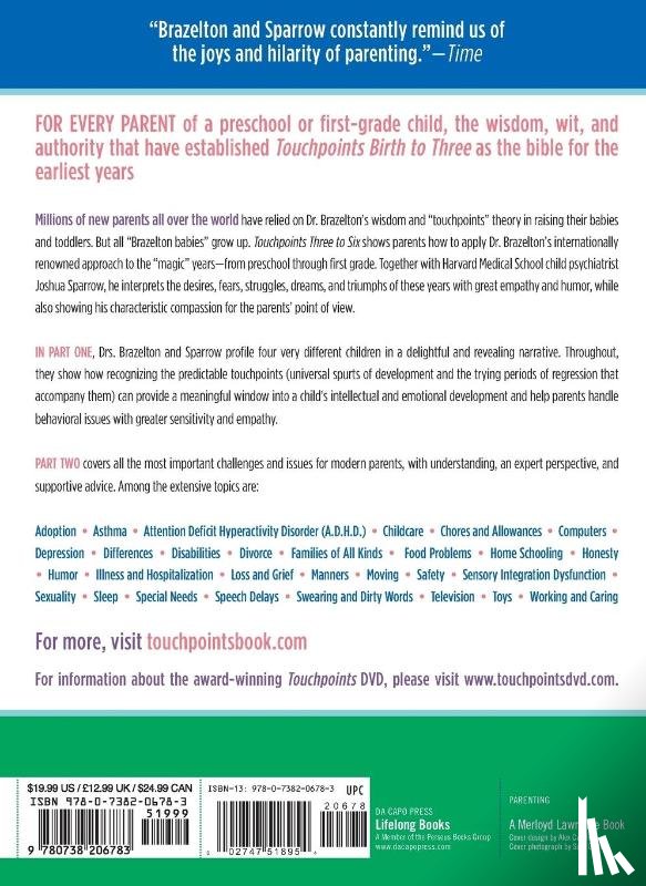 Sparrow, Joshua, Brazelton, T. Berry - Touchpoints-Three to Six