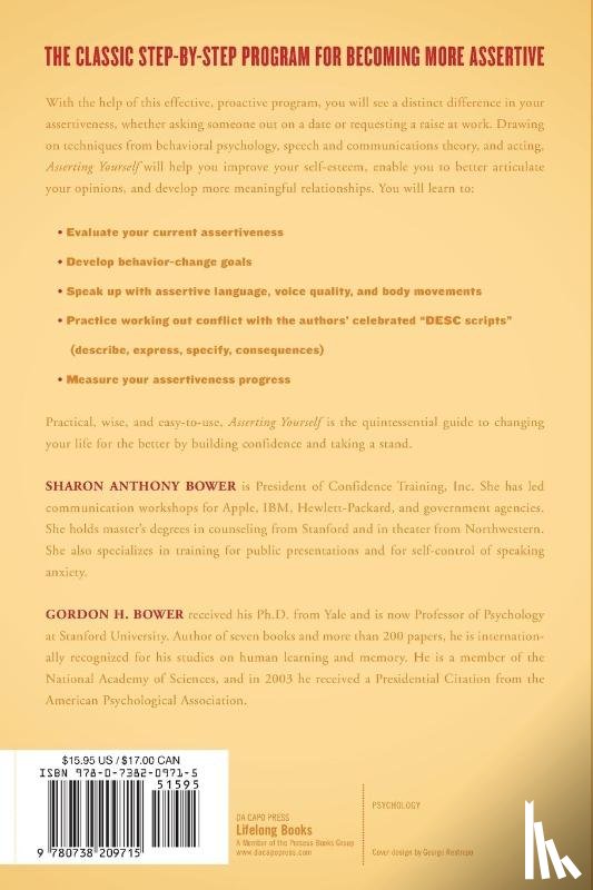 Bower, Gordon H., Anthony Bower, Sharon - Asserting Yourself-Updated Edition