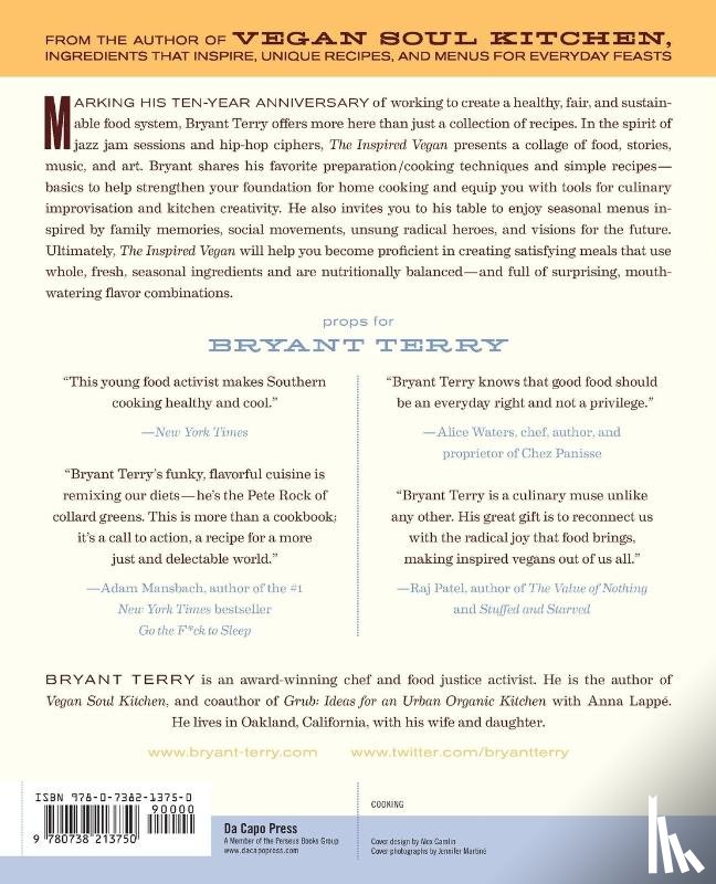 Terry, Bryant - The Inspired Vegan