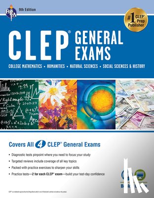Schwartz, Stu - Clep(r) General Exams Book + Online, 9th Ed. (Includes College Math, Humanities, Natural Sciences, and Social Sciences & History)