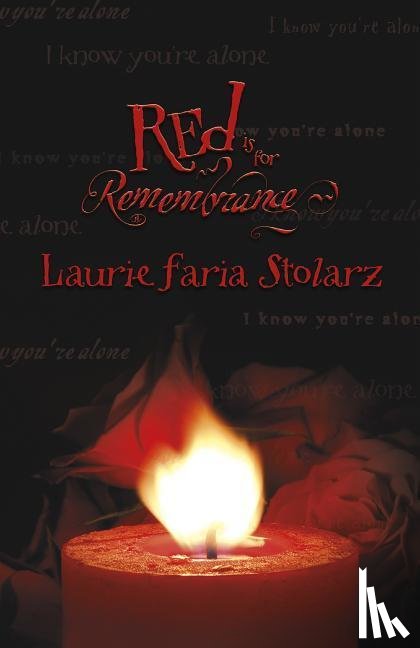 Stolarz, Laurie Faria - Red is for Remembrance