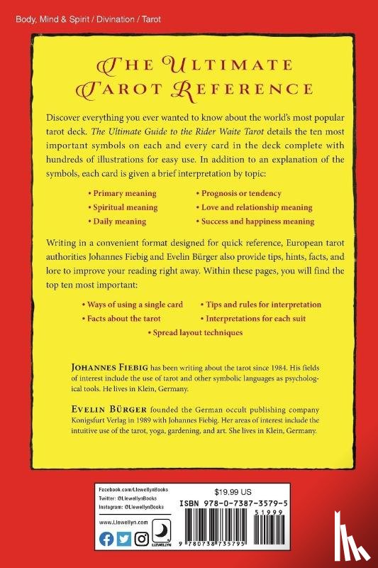 Fiebig, Johannes, Burger, Evelin - The Ultimate Guide to the Rider Waite Tarot