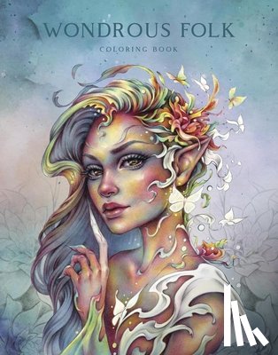 Karron, Christine - Wondrous Folk Coloring Book