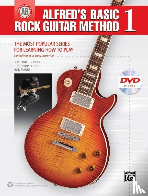 VARIOUS - ALFREDS BASIC ROCK GUITAR METHOD 1