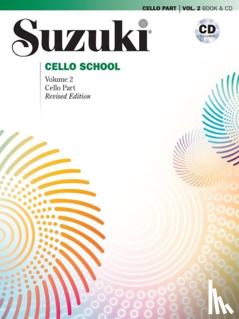 SHINICHI SUZUKI - SUZUKI CELLO SCHOLL VOLUME 2 BOOK AND CD