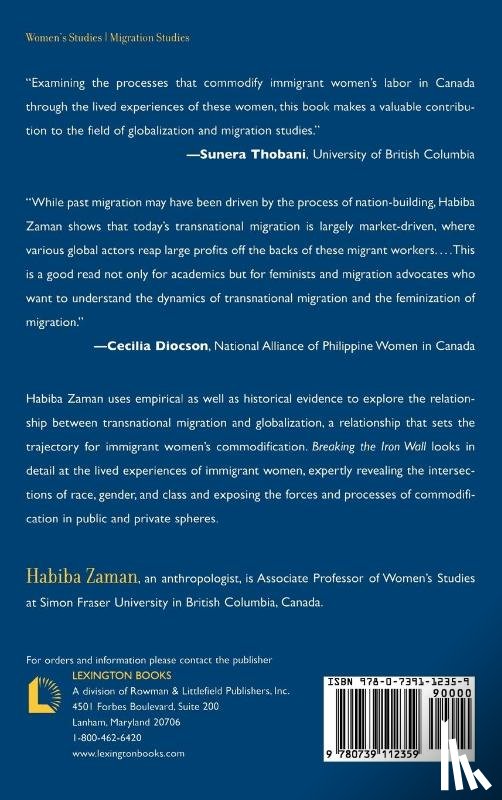 Zaman, Habiba - Breaking the Iron Wall