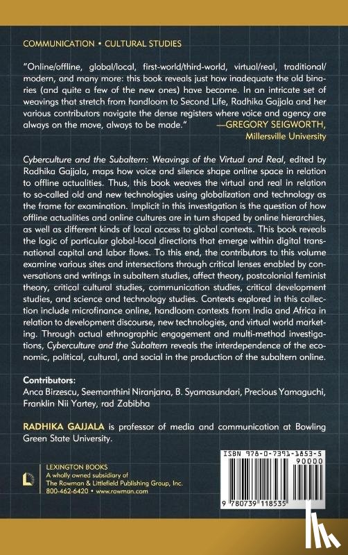  - Cyberculture and the Subaltern