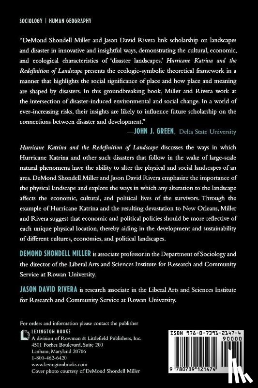 Miller, DeMond Shondell, Rivera, Jason David - Hurricane Katrina and the Redefinition of Landscape