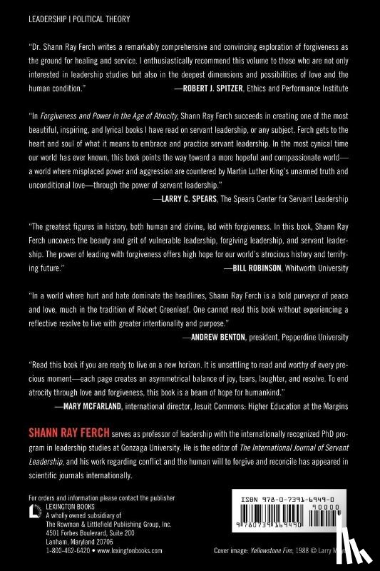 Ferch, Shann Ray - Forgiveness and Power in the Age of Atrocity