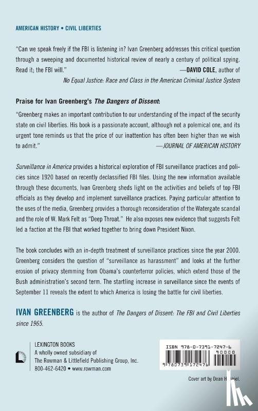 Greenberg, Ivan - Surveillance in America