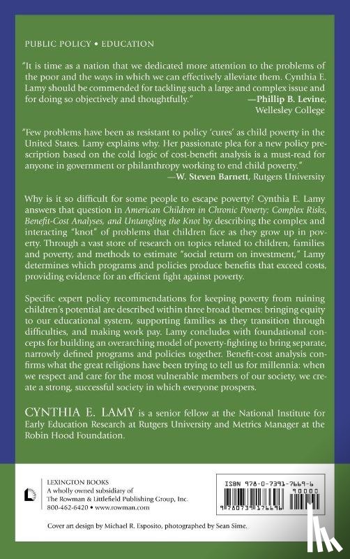 Lamy, Cynthia E. - American Children in Chronic Poverty