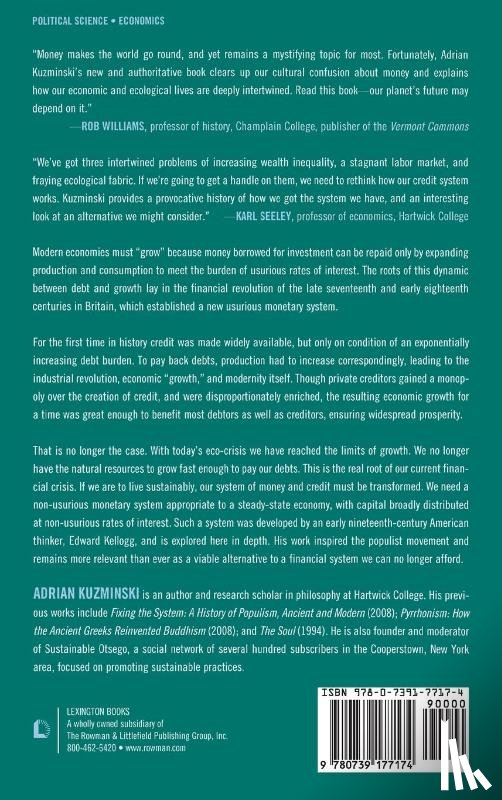 Kuzminski, Adrian - The Ecology of Money