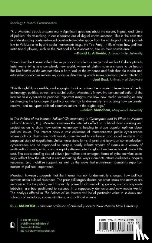Maratea, R. J. - Politics of the Internet