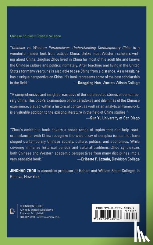 Zhou, Jinghao - Chinese vs. Western Perspectives