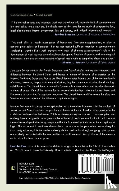 Eko, Lyombe S. - American Exceptionalism, the French Exception, and Digital Media Law