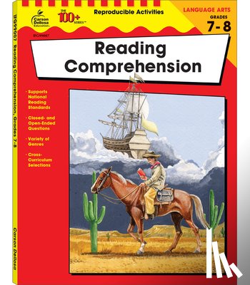Carson Dellosa Education - Reading Comprehension, Grades 7 - 8: Volume 22