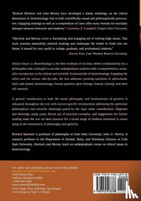  - Ethical Issues in Biotechnology