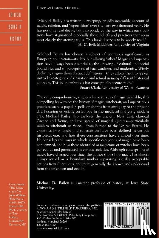 Bailey, Michael D. - Magic and Superstition in Europe