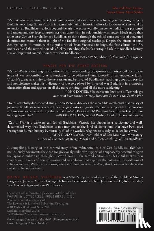 Victoria, Brian Daizen - Zen at War