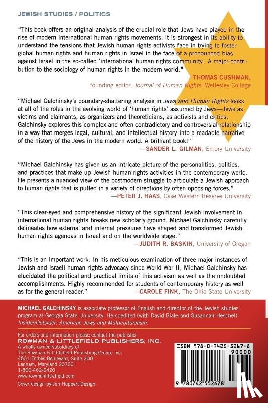 Galchinsky, Michael - Jews and Human Rights