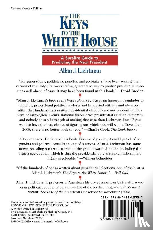 Lichtman, Allan - The Keys to the White House