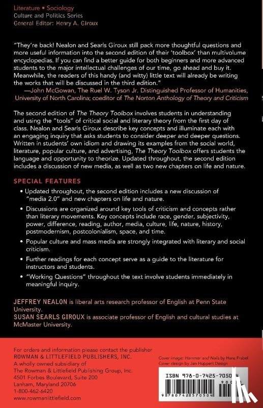 Nealon, Jeffrey, Searls Giroux, Susan - The Theory Toolbox