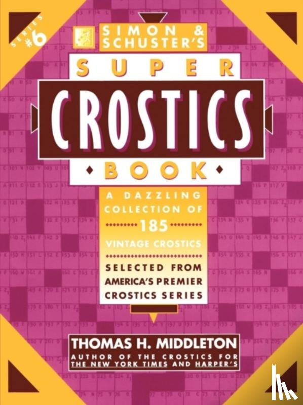  - Simon & Schuster Super Crostics Book #6