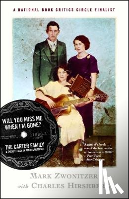 Zwonitzer, Mark, Hirshberg, Charles - Zwonitzer, M: Will You Miss Me When I'm Gone?