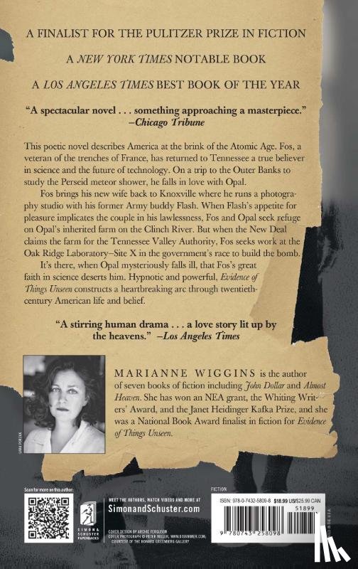 Wiggins, Marianne - Evidence of Things Unseen