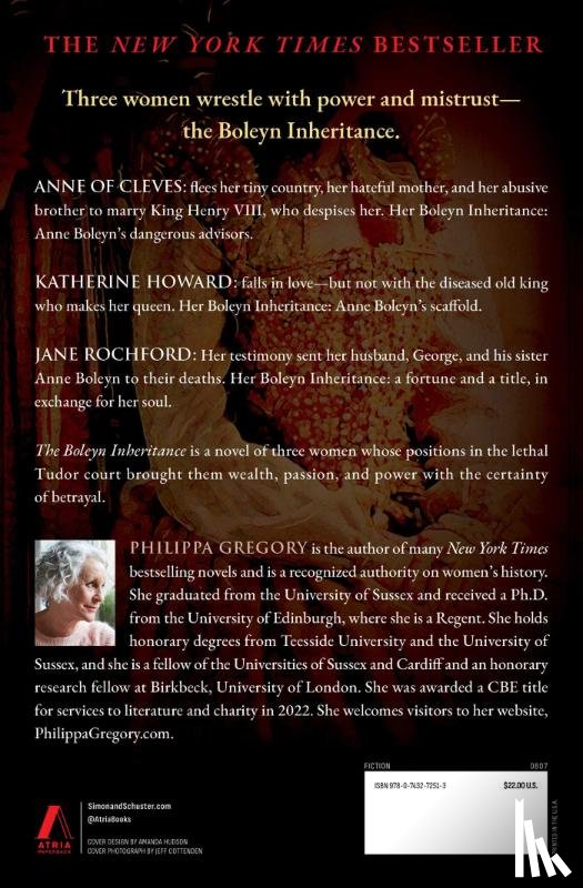 Gregory, Philippa - BOLEYN INHERITANCE