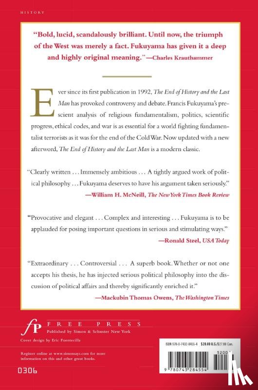 Fukuyama, Francis - The End of History and the Last Man