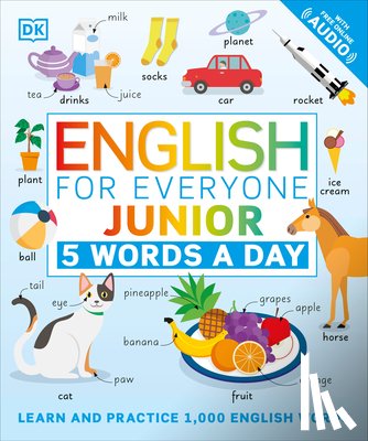 Dk - Dk: English for Everyone Junior: 5 Words a Day