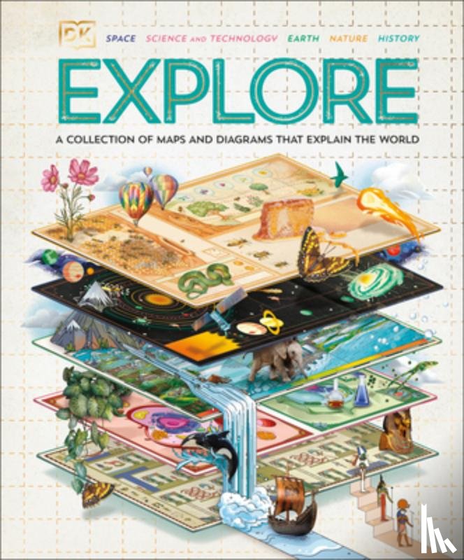 DK - Explore: A Collection of Maps and Diagrams That Explain the World