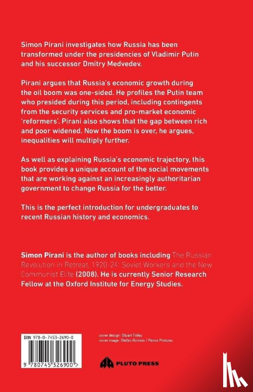 Pirani, Simon - Change in Putin's Russia