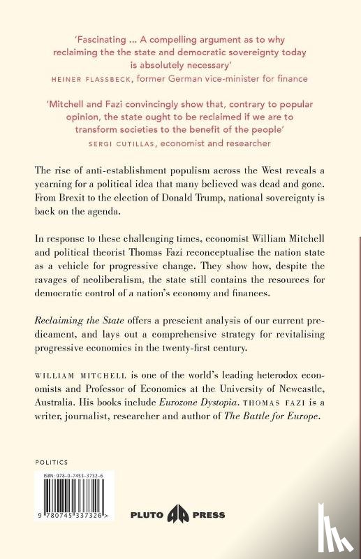 Mitchell, William, Fazi, Thomas - Reclaiming the State