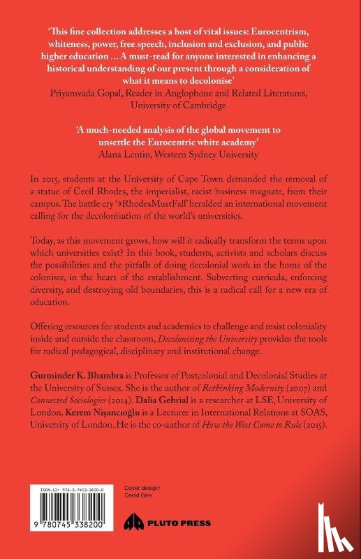  - Decolonising the University