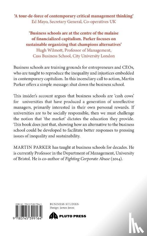 Parker, Martin (School of Management - Shut Down the Business School