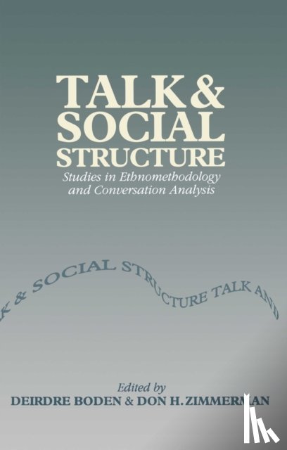  - Talk and Social Structure