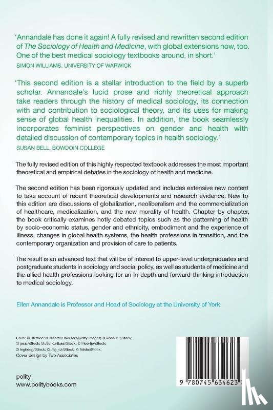 Annandale, Ellen ( University of York) - The Sociology of Health and Medicine