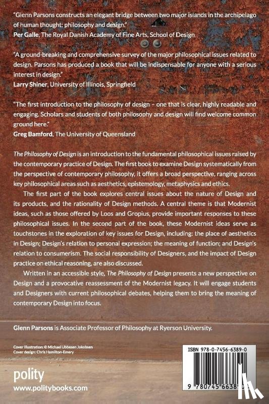 Parsons, Glenn - The Philosophy of Design