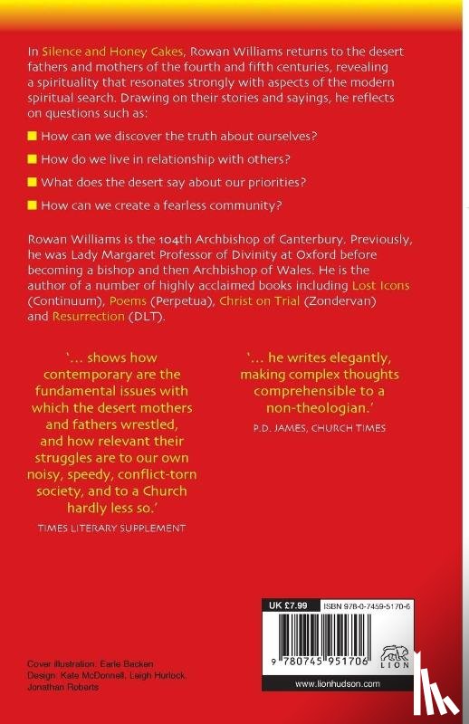 Williams, Rowan - Silence and Honey Cakes