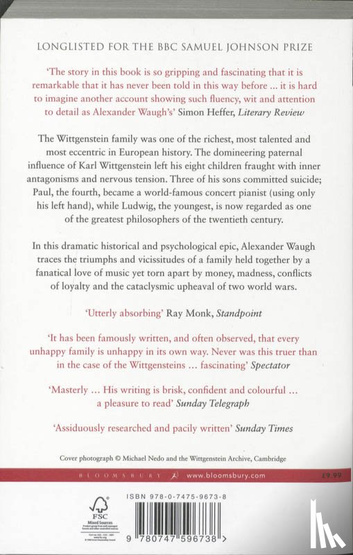 Waugh, Alexander - The House of Wittgenstein
