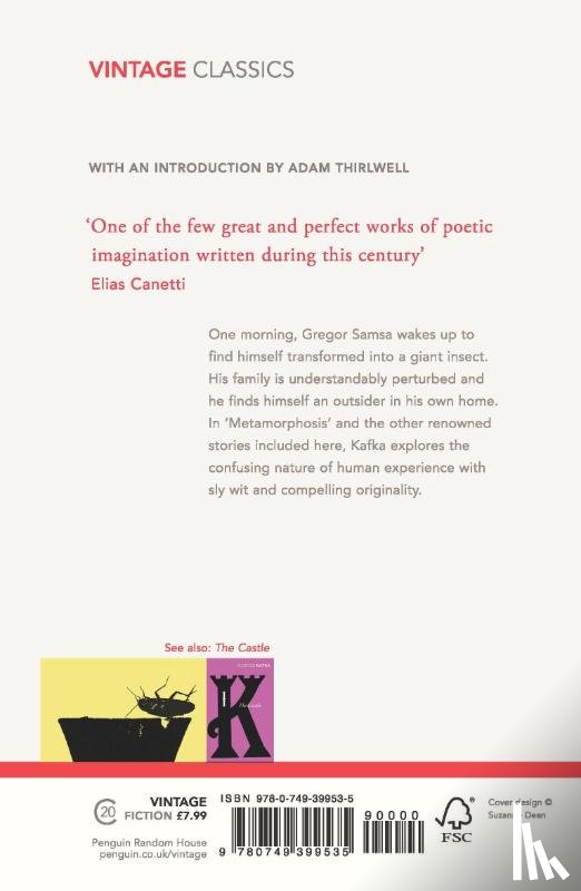 Kafka, Franz - Metamorphosis and Other Stories