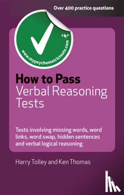 Tolley, Harry, Thomas, Ken - How to Pass Verbal Reasoning Tests