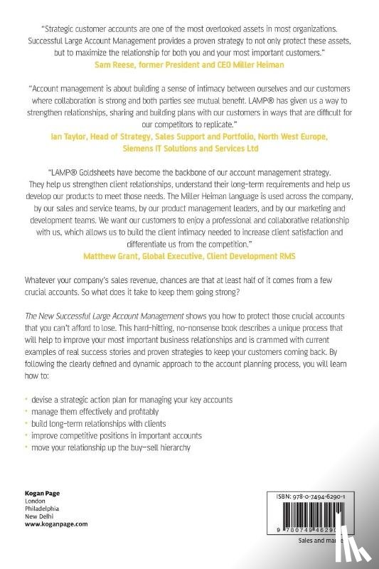 Miller, Robert B, Heiman, Stephen E, Tuleja, Tad - The New Successful Large Account Management