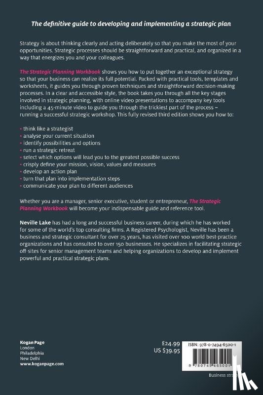 Lake, Neville - The Strategic Planning Workbook