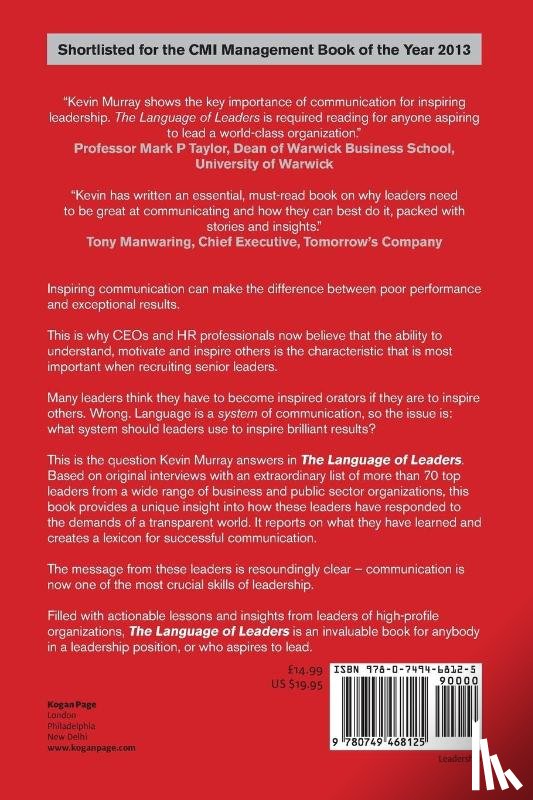 Murray, Kevin - The Language of Leaders