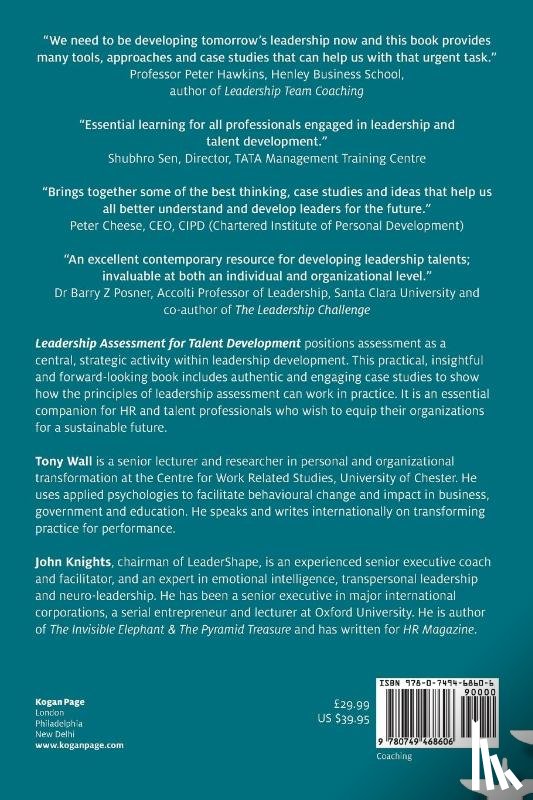  - Leadership Assessment for Talent Development