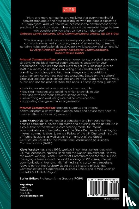 FitzPatrick, Liam, Valskov, Klavs - Internal Communications
